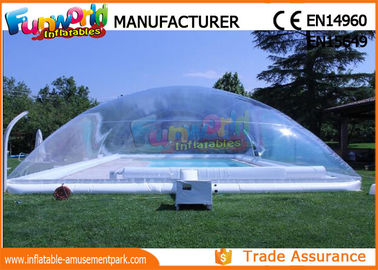 PVC Transparent Inflatable Pool Cover Tent Swimming Pool Cover Shelter