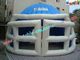 Sports Customized Inflatable Party Tent , Inflatable Helmet Football Tunnel