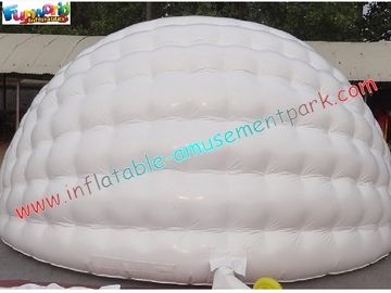 Dome Inflatable Party Tent With Half Moon Building For Commercial