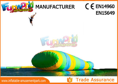 0.9mm PVC Tarpaulin Colorful Inflatable Water Toys ,  Inflatable Water Blob For Jumping