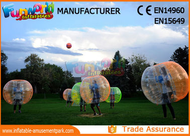 1.2m Diameter Bumper Soccer Inflatable Zorb Ball With Silk Paiting Logo