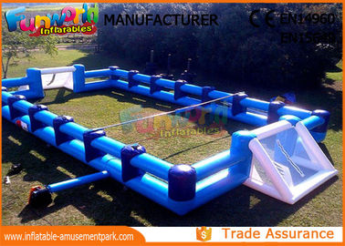 Customized PVC tarpaulin Inflatable Soccer Court for Backyard / Street