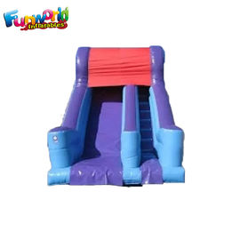 0.55mm PVC Tarpaulin Inflatable Bouncer Slide for Kids , 1 Year Warranty