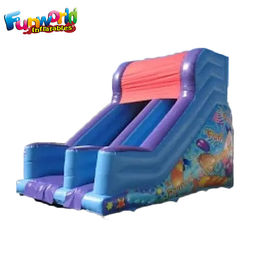 0.55mm PVC Tarpaulin Inflatable Bouncer Slide for Kids , 1 Year Warranty