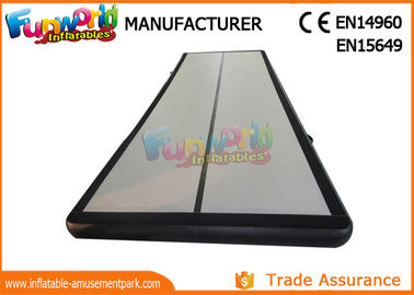 Customized Inflatable Air Mat Gymnastics With Free Pump / Silking Printing