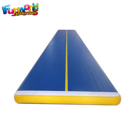 Large Folding Inflatable Air Tumble Track For Backyard / School