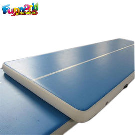 Blue Air Board For Gymnastics / Air Floor Tumbling Mat Acrobatics Classes