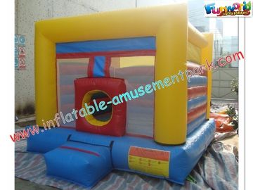 Waterproof Commercial Bouncy Castles 3x3M With Slide