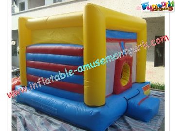 Waterproof Commercial Bouncy Castles 3x3M With Slide