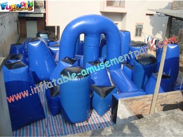 High Quality 23pcs Inflatable Paintball Bunkers Sets With Customized Logo