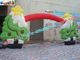 CE / UL Blower , Inflatable Christmas Decorations Tree Arch For Festival Event