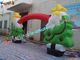 CE / UL Blower , Inflatable Christmas Decorations Tree Arch For Festival Event