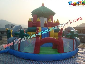 Giant Inflatable Amusement Park , Fun City Toys For Festival Celebrity