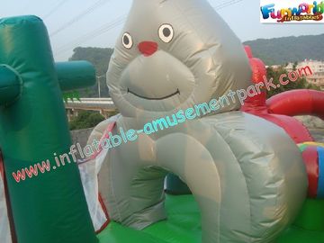 Giant Inflatable Amusement Park , Fun City Toys For Festival Celebrity