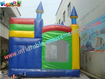 Customized  Outdoor Inflatable Slides , Commercial Inflatable Combo Unit