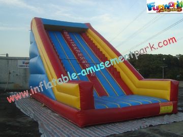 Sports Commercial Inflatable Slide Toys , Race Slide Customized For Kids