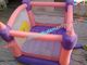 Pink Inflatable Bounce Houses , CE / EN14960 Jumping Castle Rentals