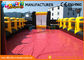 Waterproof PVC Tarpaulin Inflatable Sports Games / Inflatable Soap Soccer Field