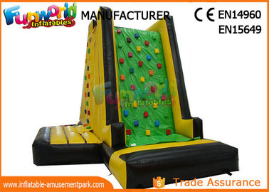 Big Inflatable Sports Games Outdoor Air Rock Climbing Wall CE UL SGS