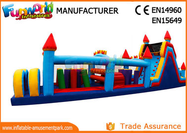 Interesting Inflatables Obstacle Course For Amusement Park / Fun City