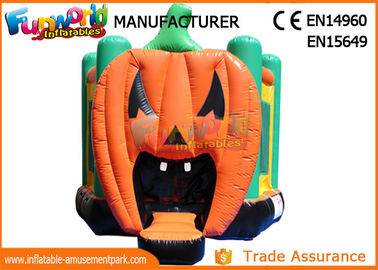 Mini Inflatable pumpkin bounce house For Public / Festival Activity