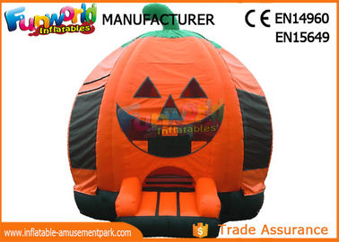 Mini Inflatable pumpkin bounce house For Public / Festival Activity