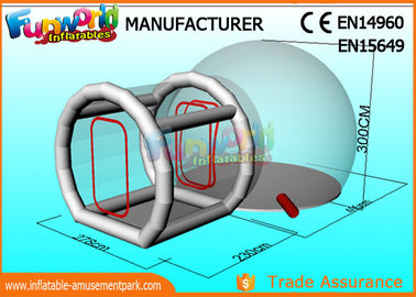 Transparent Advertising Inflatables / Inflatable Bubble Room 8m Diameter