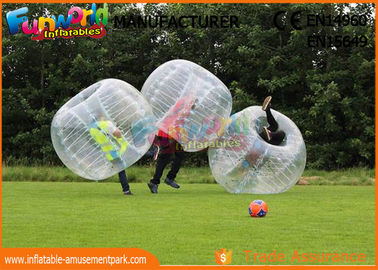 TPU / PVC Inflatable Zorb Ball / Adult Body Bumper Ball For Entertainment