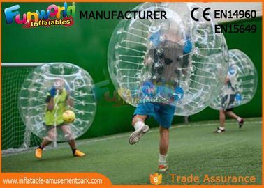 TPU / PVC Inflatable Zorb Ball / Adult Body Bumper Ball For Entertainment