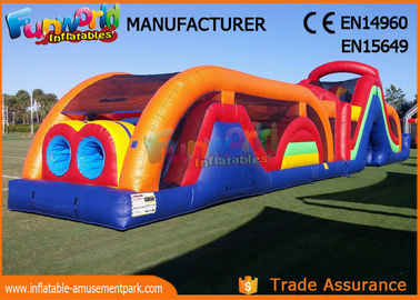 Commercial Inflatable Sport Games / Indoor Obstacle Course For Children