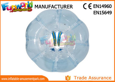 Inflatable 0.8mm TPU Or PVC Zorb Ball / Air Grass Bumper Bubble Soccer Ball