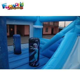 Constant 0.55mm Pvc Tarpaulin Inflatable Jumpers Bouncers Combo With Slide