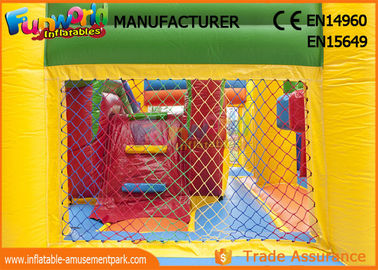 Multiplay Fairytale Inflatable Bouncer Slide For Kids / Blow Up Bouncy Castle