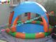 Tent Cover Inflatable Swimming Pool With CE / UL Pump Water Games
