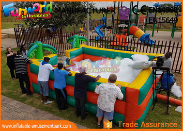 Commercial Grade Inflatable Backyard Water Park / Inflatable Foam Dance Pit