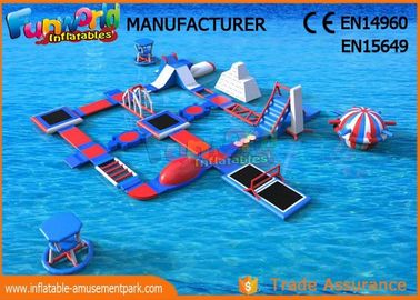 Custom Giant PVC Tarpaulin Inflatable Floating Water Park High Durability