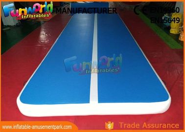 6m x 2m Inflatable Sports Games , Dwf Material Gymnastics Mat Air Tumble Track