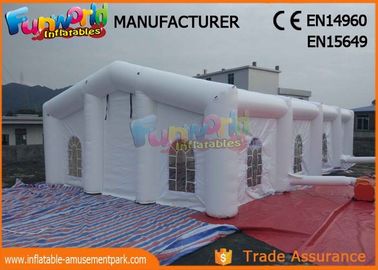 Factory Dome Cube Inflatable Party Tent With LED Lighting Customized Color