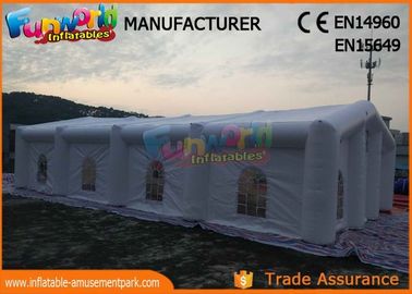 Factory Dome Cube Inflatable Party Tent With LED Lighting Customized Color