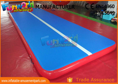 15m 12m 10m Length Inflatable Sports Games / Gymnastic Air Track Mat