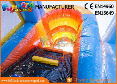 Large Inflatable Bouncer Slide For 30 People / Inflatable Jumping Castle