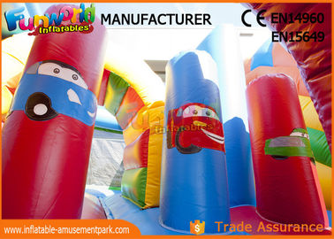 0.55mm PVC Play House Kids Castillos Inflables Bouncy Castle With Slide