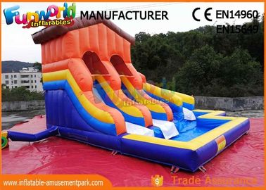 Giant Inflatable Water Slide Clearance For Adult Customized Color