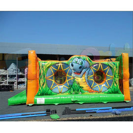 Animals Playground Jungle Commercial Bouncy Castles Durable 0.55mm PVC Tarpaulin Material