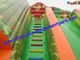 Waterproof Rent Inflatable Slide , Jungle Big Inflatable Slide Slip For Children