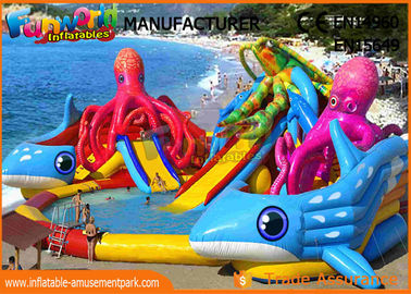 Large Inflatable Water Park Games Giant Inflatable Water Park For Kids