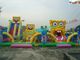 Spongebob Giant Inflatable Amusement Park , Inflatable Big Funcity Games
