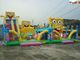Spongebob Giant Inflatable Amusement Park , Inflatable Big Funcity Games