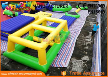 Customize Floating Inflatable Water Parks Equipment 1 Year Warranty