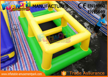 Customize Floating Inflatable Water Parks Equipment 1 Year Warranty